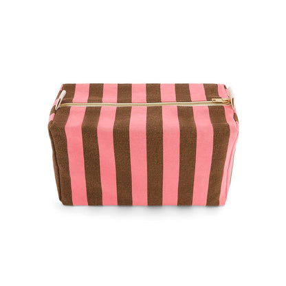 Vic Toiletry Bag -  Funky Pink & Olive