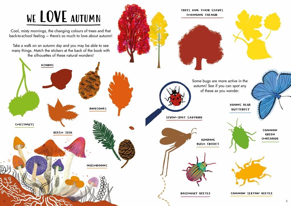 Hello Autumn : A Sticker Activity Nature Guide
