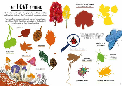 Hello Autumn : A Sticker Activity Nature Guide