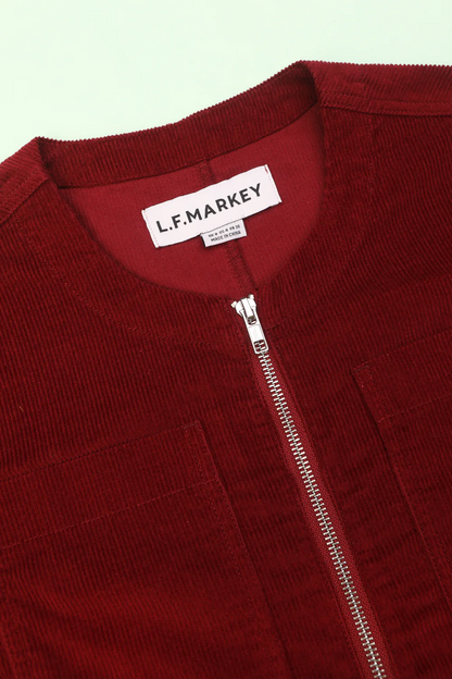 Felix BoilerSuit Corduroy - Burgundy