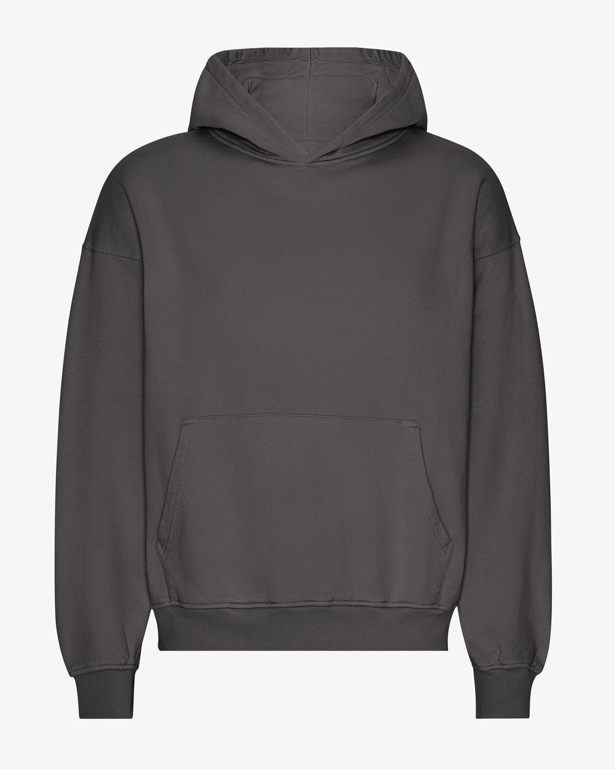 Organic Oversized Hoodie - Lava Grey