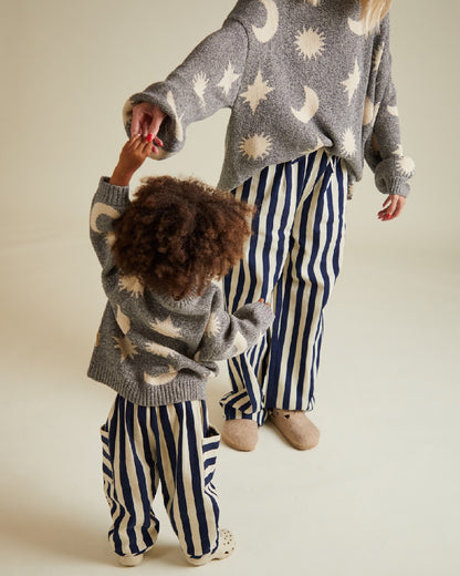Cozmo Midnight Moon Stars Sweater