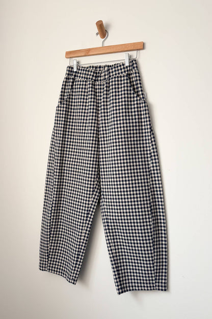 Arc Pants - Black Gingham
