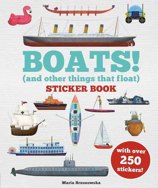 Boats And Other Things That Float - Sticker Book