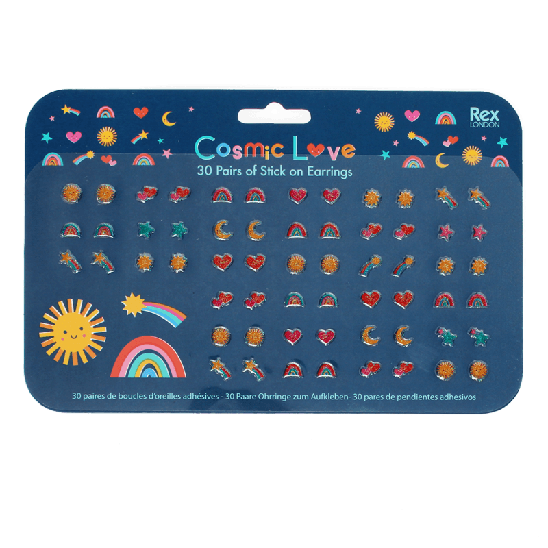 Cosmic Love - Stick on Earrings