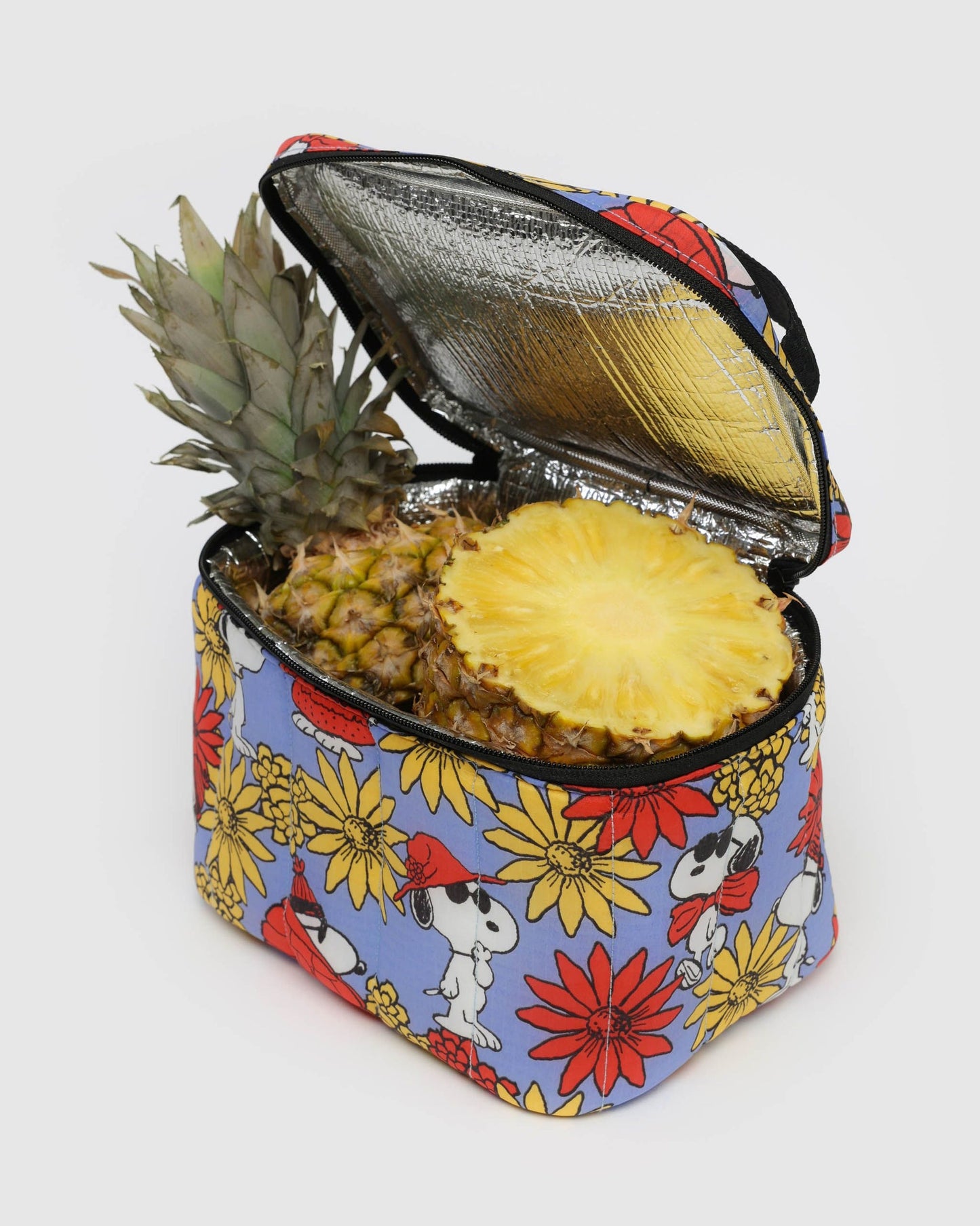 Puffy Lunch Bag - Floral Snooy