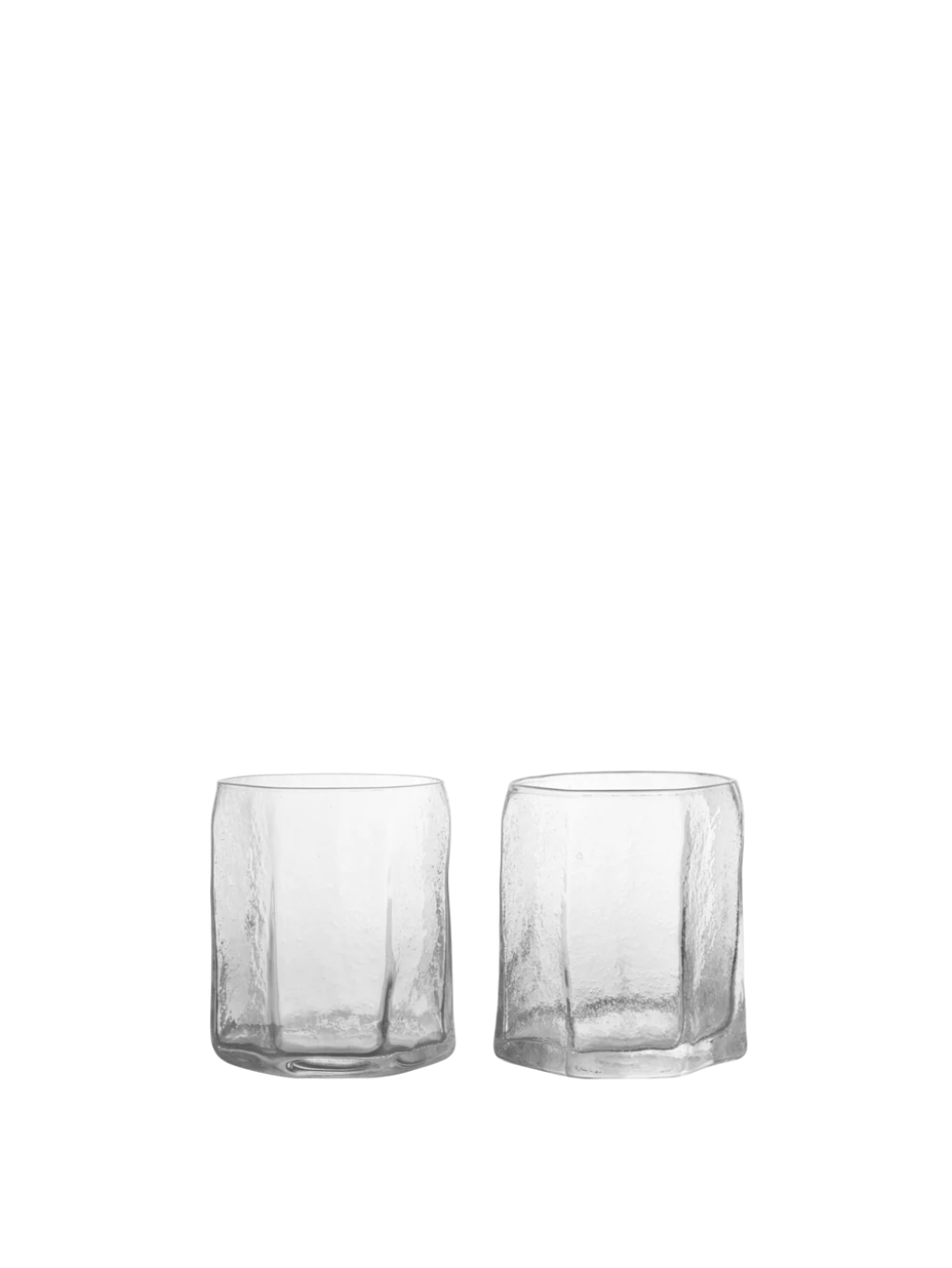 Kiru Glasses - Set Of 2 Clear