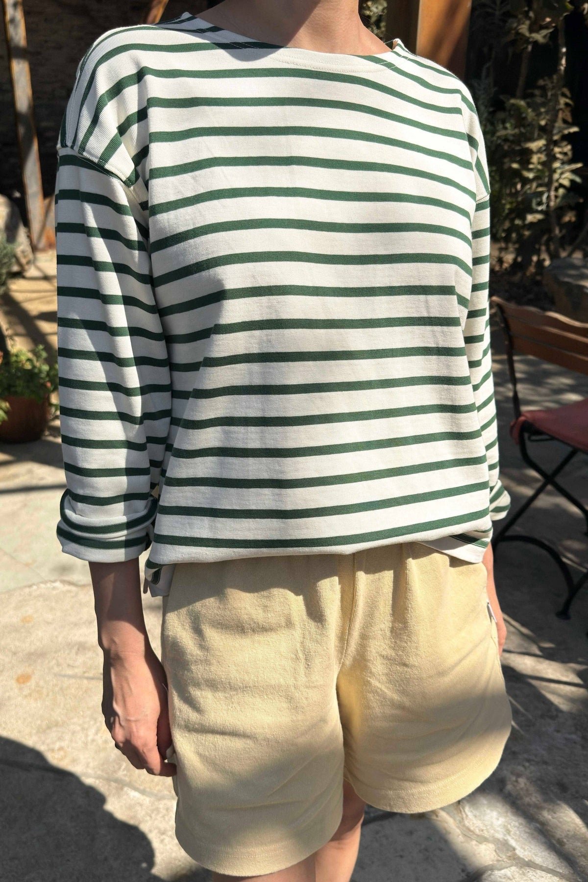 Sailor Top - Pine Stripe