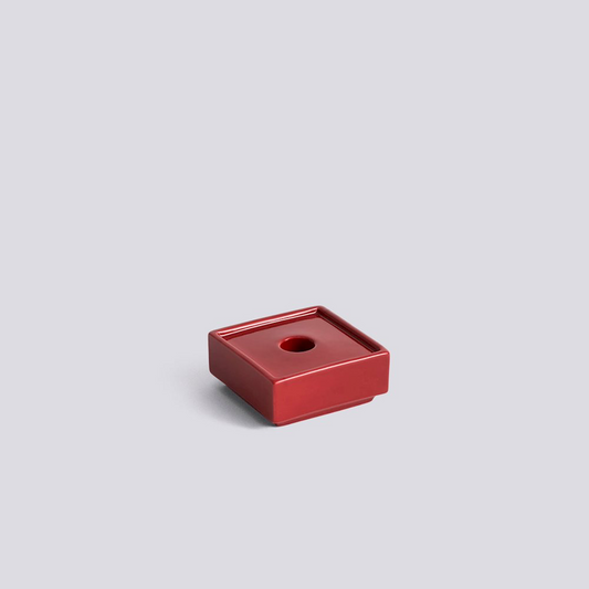 Mattone Candleholder - Small Red