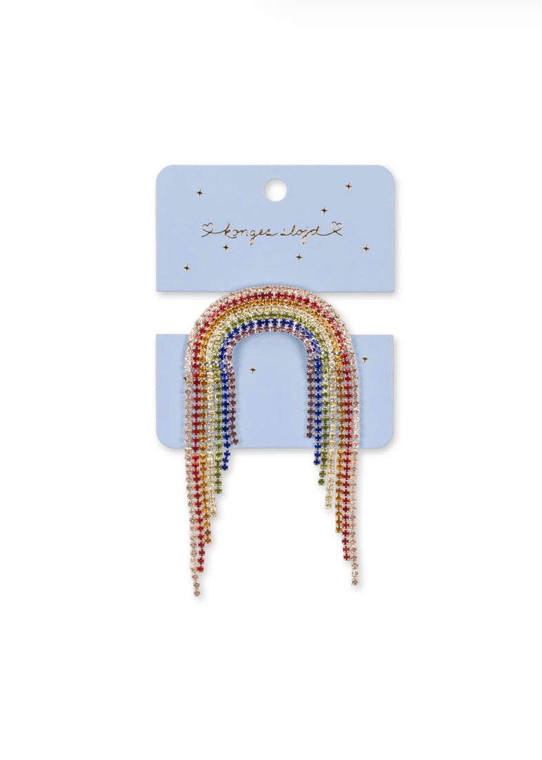 Sparkly Rainbow Hair Clip