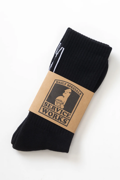 Knife & Folk Socks - Black
