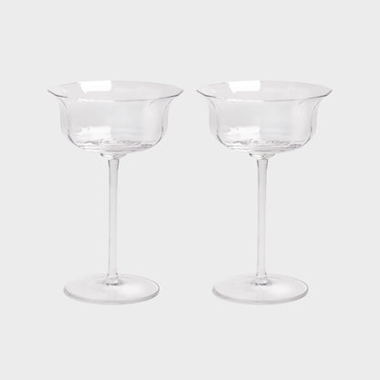 Coupe Mano Crystal - Set of 2