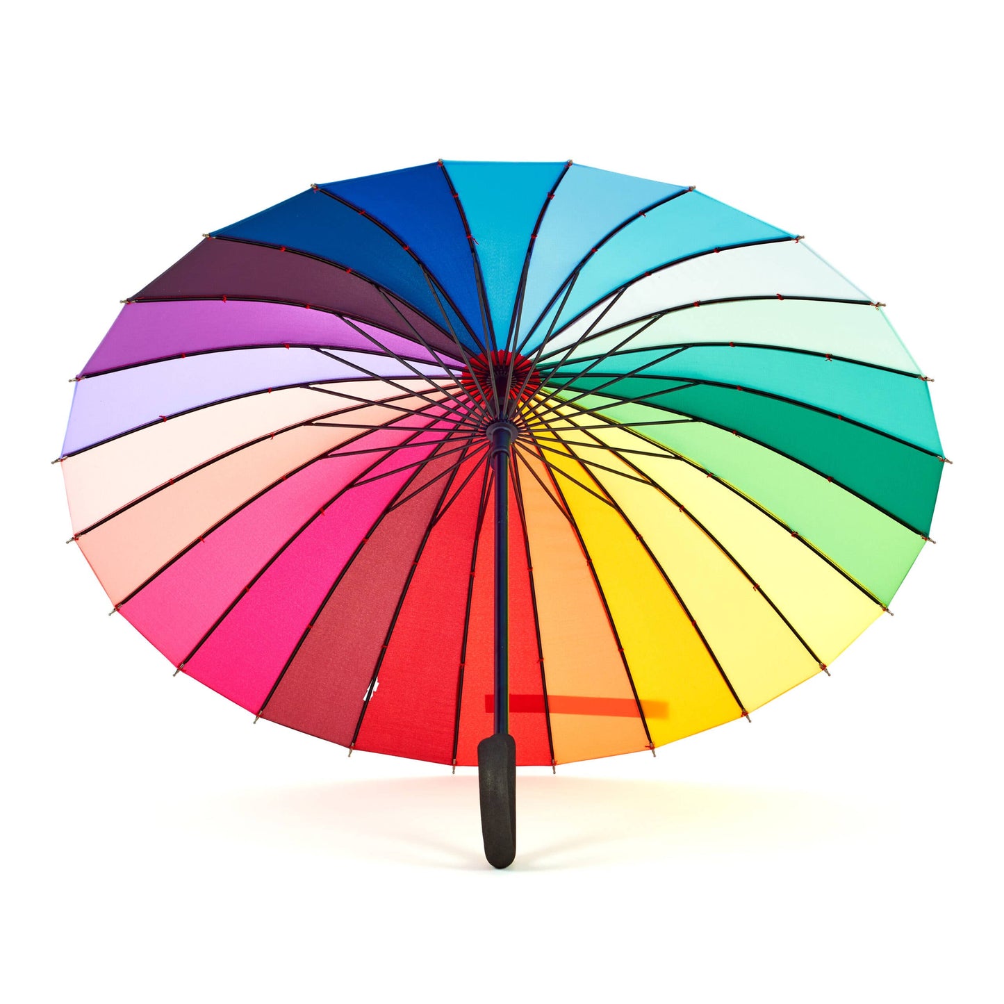 Everyday Rainbow Umbrella 105cm diameter: Multicolour