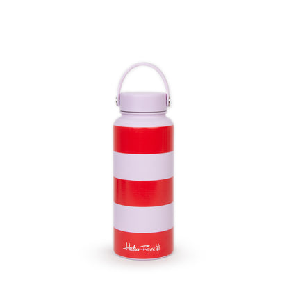 Red & Pink Water Bottle 1L