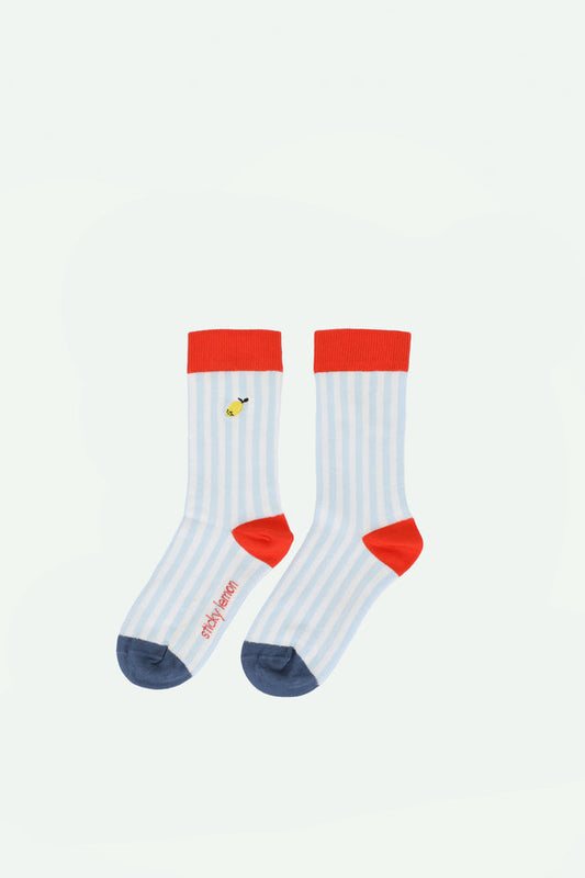 Striped Socks Zissou Blue
