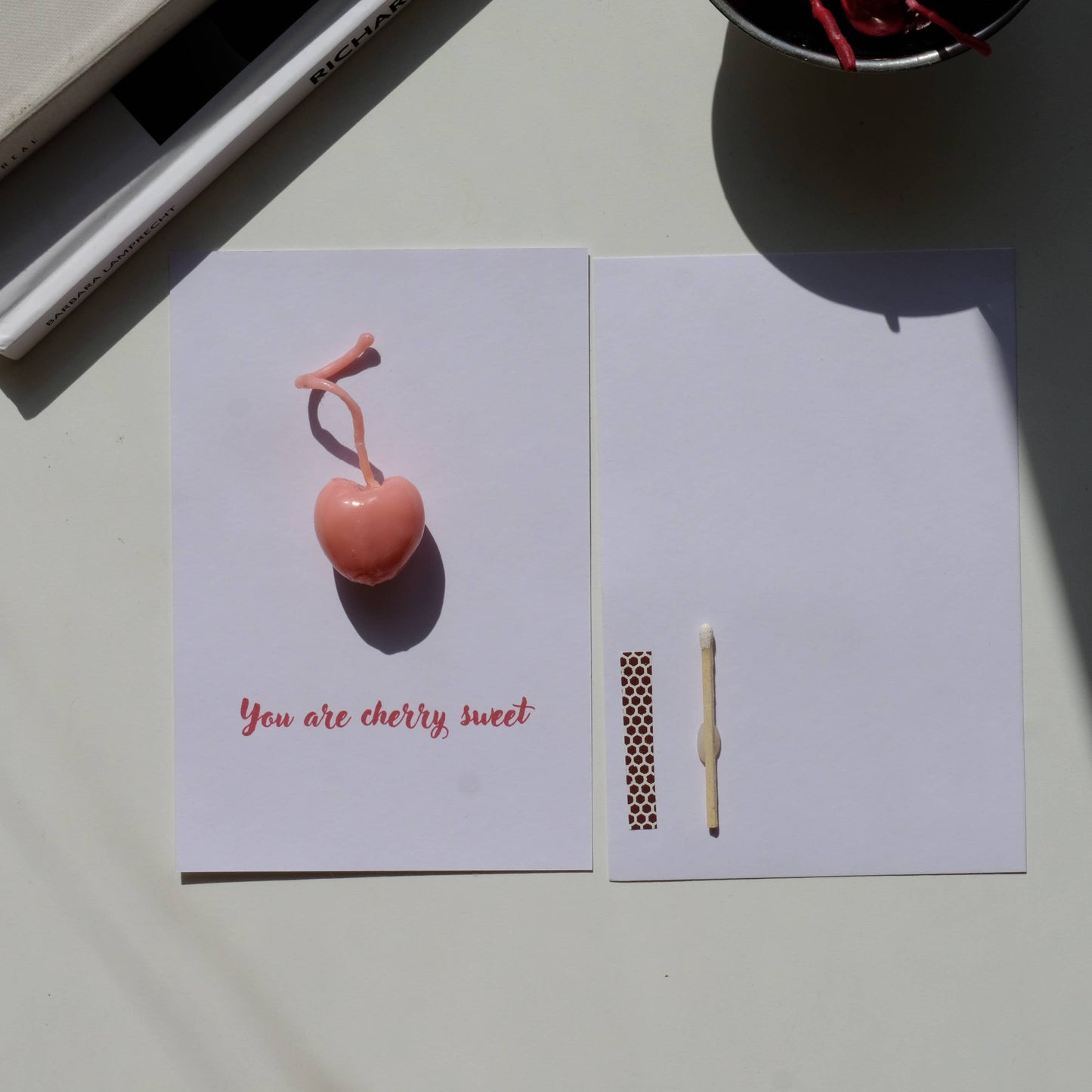Cherry candle : Cherry much