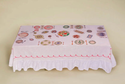 Afternoon Tea Organic Table Cloth
