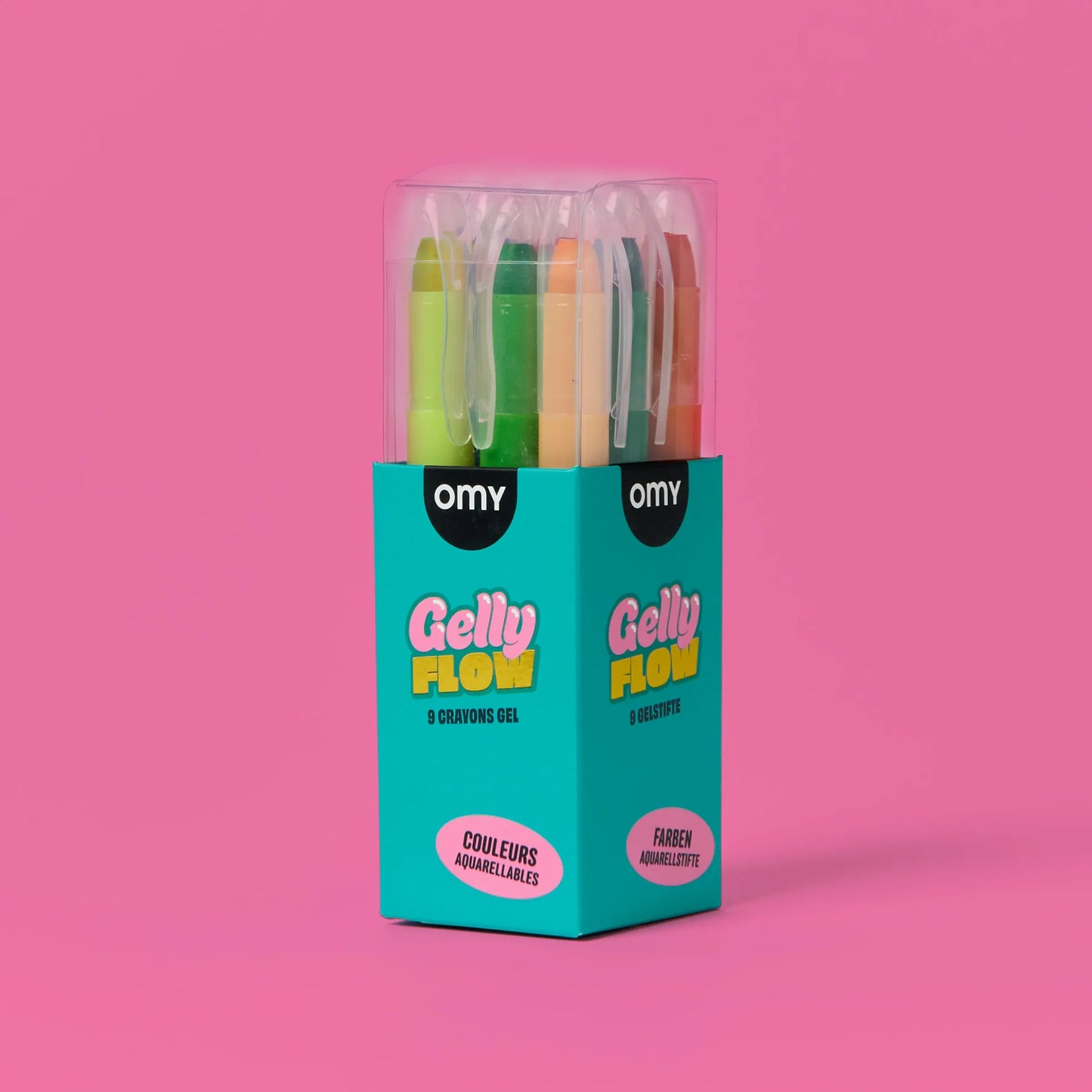 Jelly Flow Gel Crayons