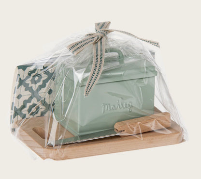 Bread Box with Utensils