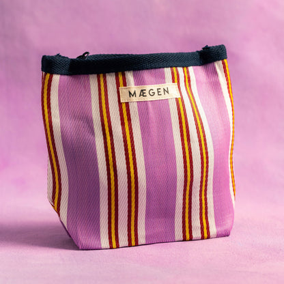 Pouch | Navy/ Pink/ Red
