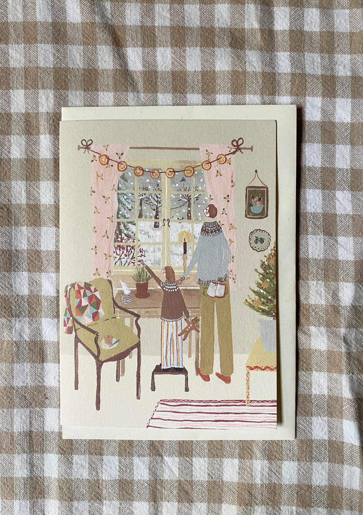 The First Snowfall Christmas Card