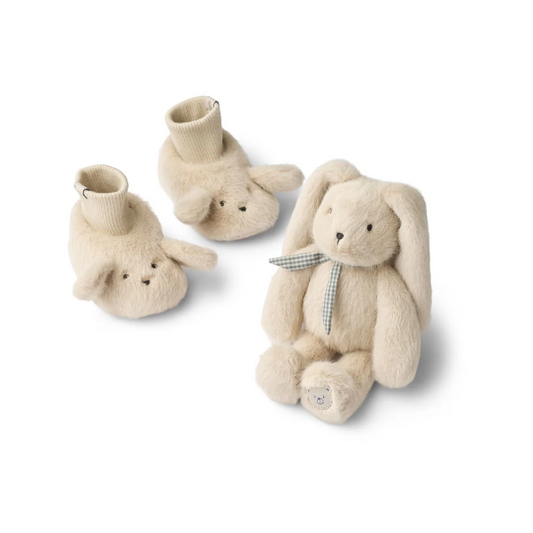 Basin Rabbit Baby - Slipper & Rabbit Set