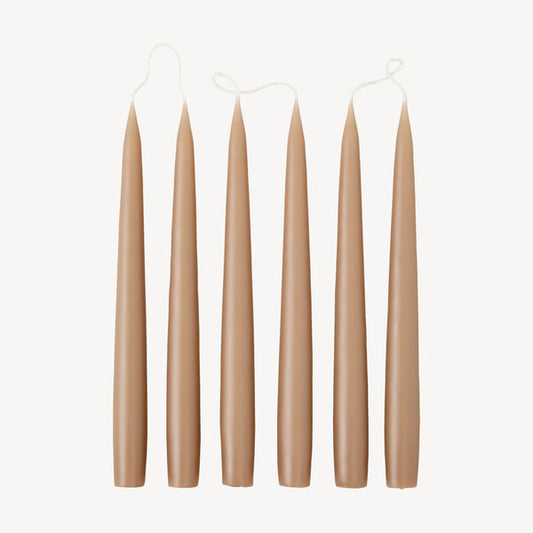 Taper Candle 25cm - Cappuccino