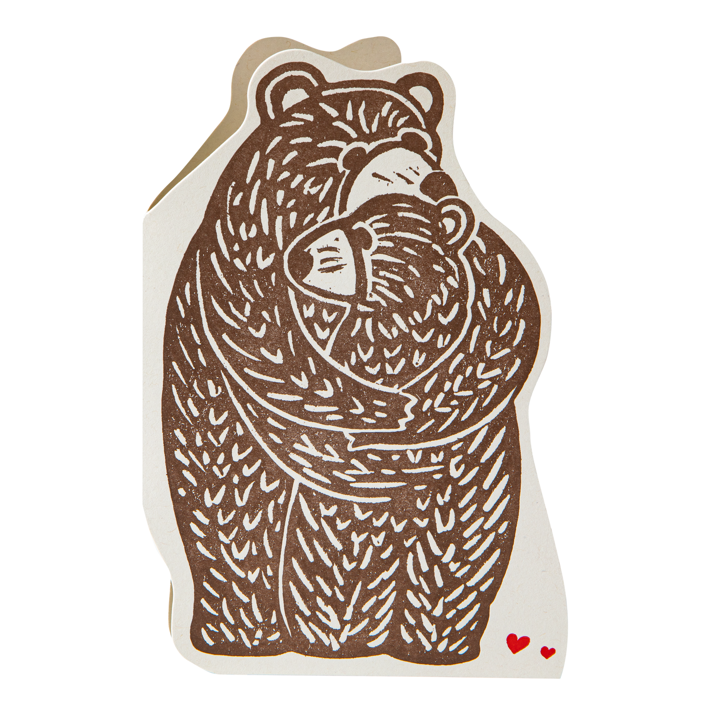Bear Hug | Cut-Out - Greeting Card
