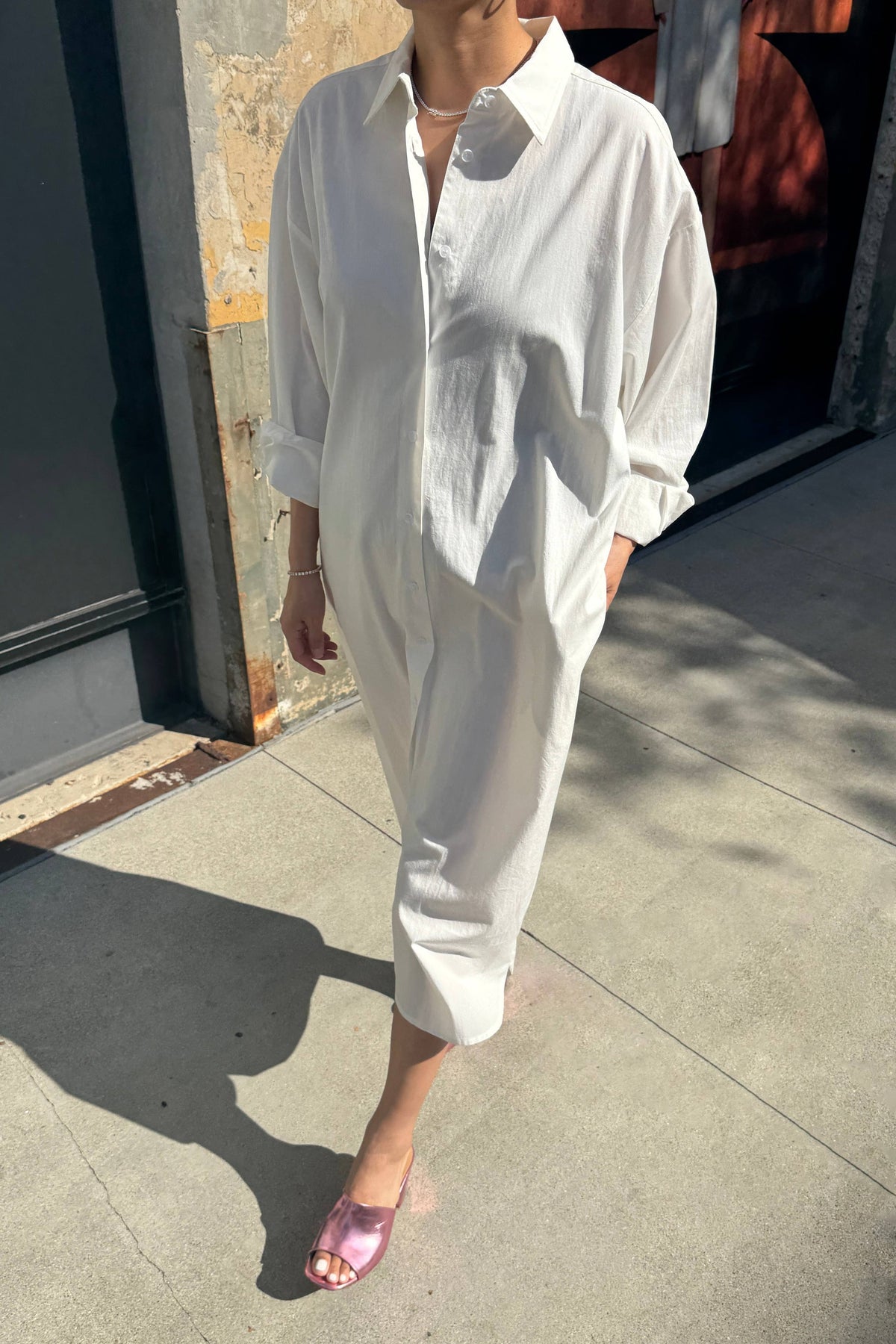 Artist Long Shirt - White