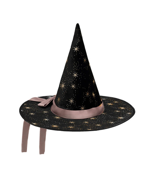 Agatha Velvet Witch Hat