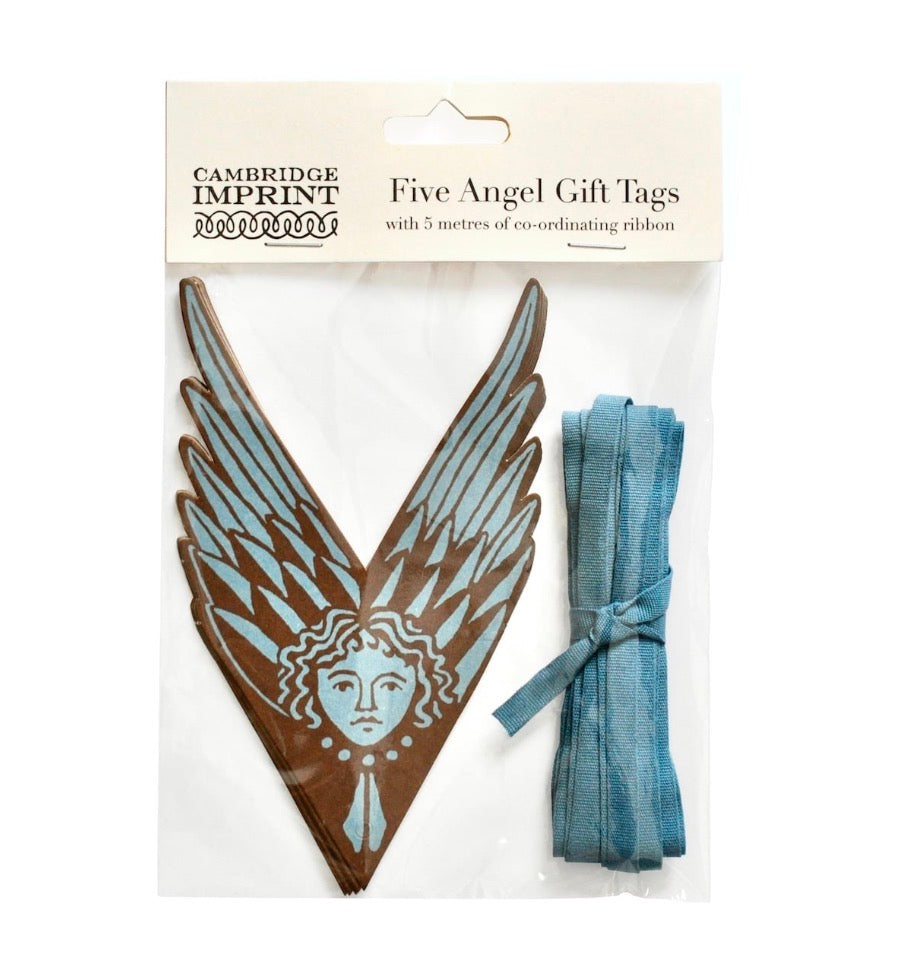 Five Angel Gift Tags