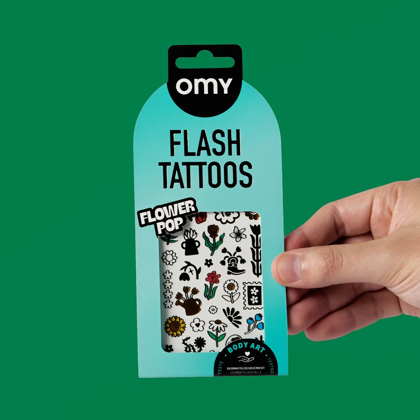 Flash Tattoo - Flower Pop