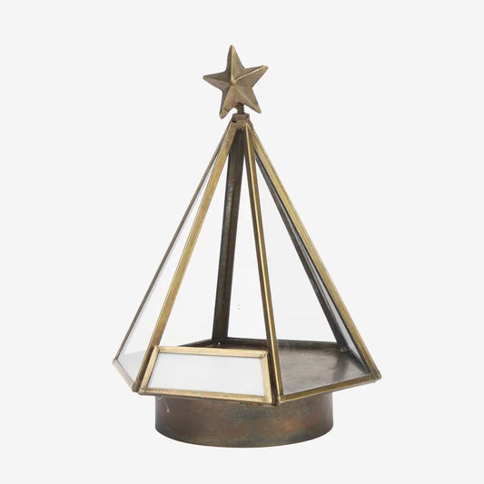 Iron Christmas Votive - Medium