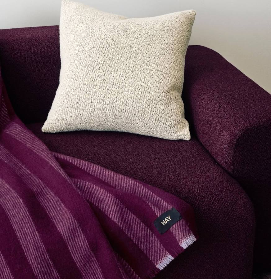 Duo Throw - Plum