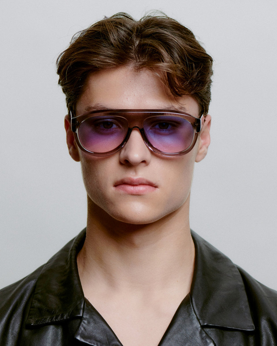 Rio Sunglasses - Grey Transparent