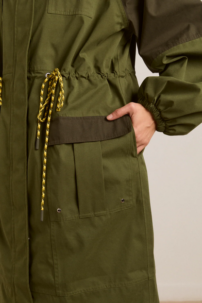 Logan Waterproof Raincoat - Forest