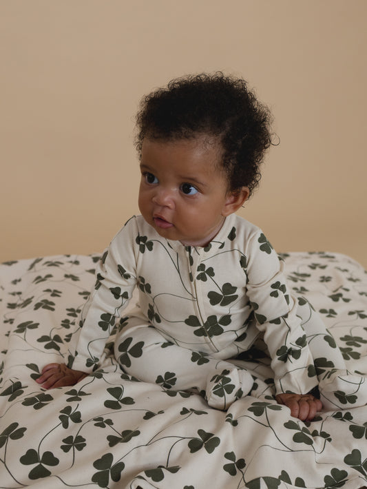 Clover Undyed Sleepsuit