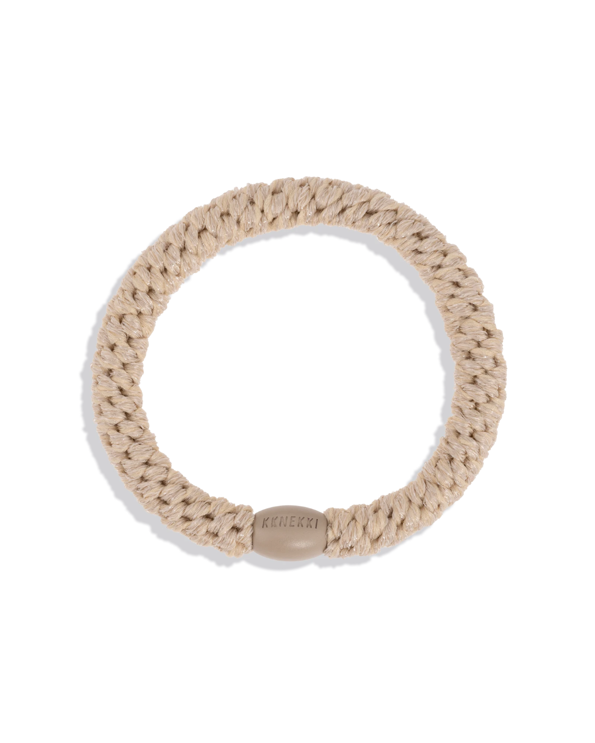 Hair Tie - Wheat Glitter