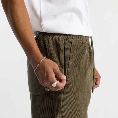 Long Casual Shorts - Light Army