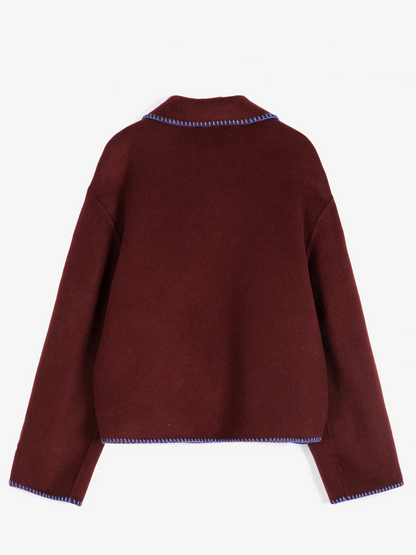 Handmade Jacket - Burgundy