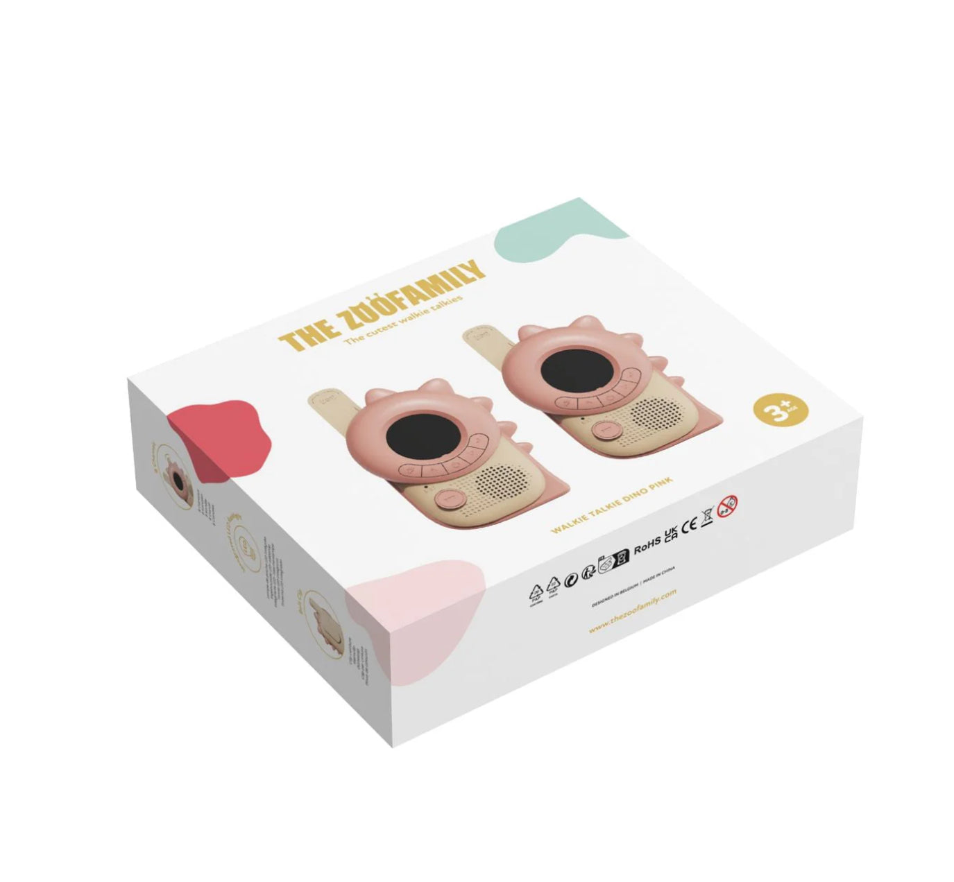 Dino Walkie Talkie - Pink