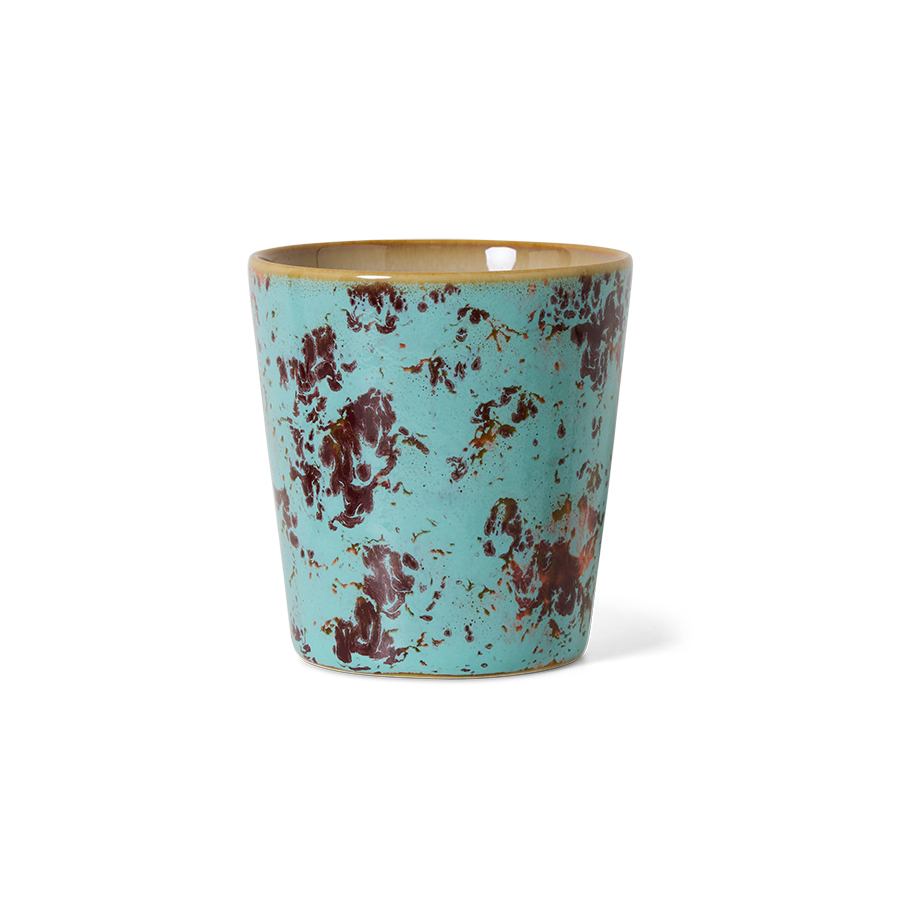 70s Ceramic Coffee Mug - Patina