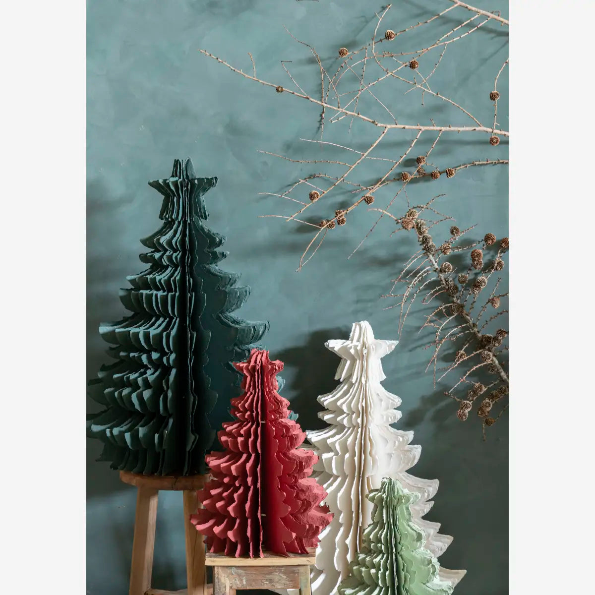 Standing Paper Tree - Off White