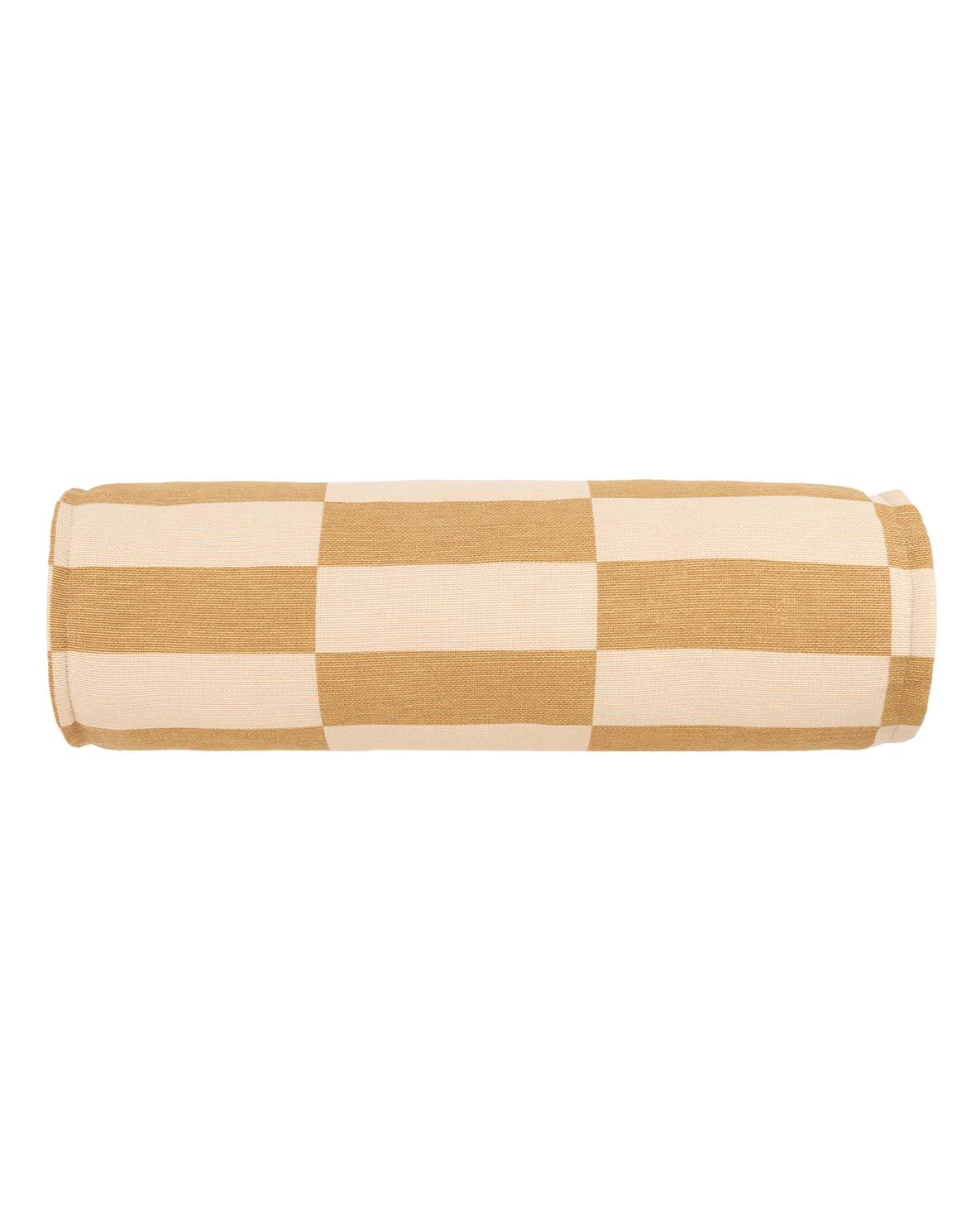 Cylinder Cushion - Mustard Sand Tiles