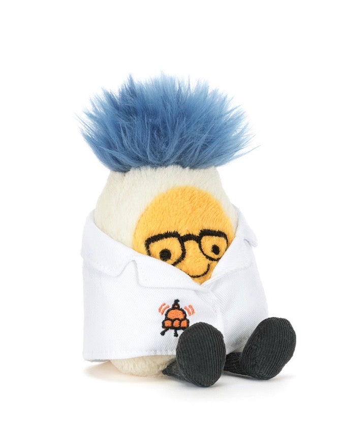 Amuseables Boiled Egg Scientist Outfit