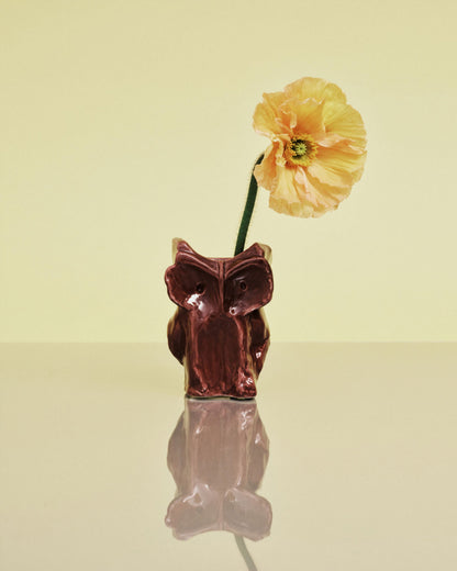 Marni Owl - XS Aubergine After Midnight
