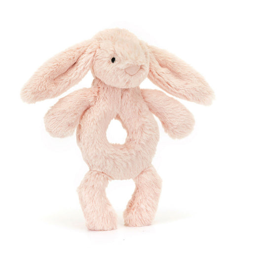 Bashful Blush Bunny Ring Rattle