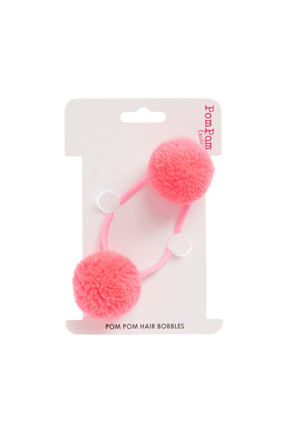 Blush Pink Double Pom Pom Hair Bobble
