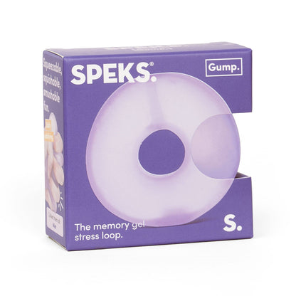 *New* Speks Loop Gump 48 Display Mix - The Memory Gel Stress Ring - 6cm