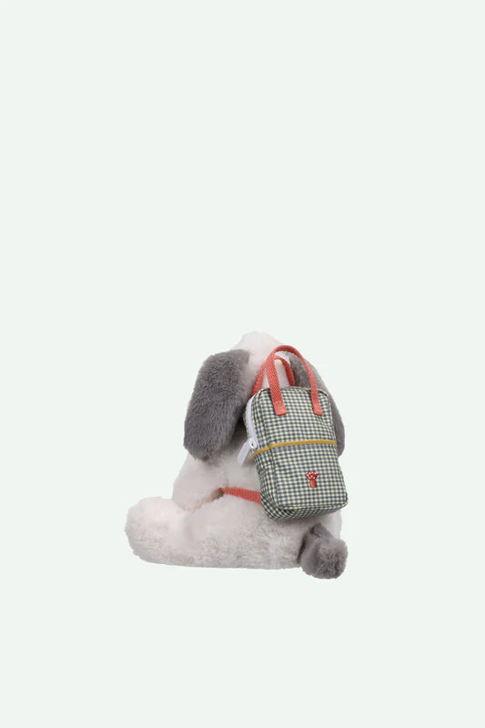 Gingham Backpack Mini - Mushroom
